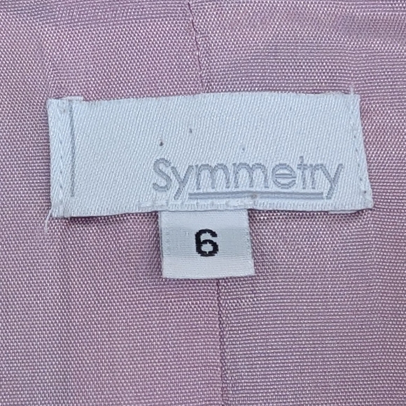 VTG 90s Silk Women Black and Indigo Blue Textured Blazer Luxury Academia Career - Picture 2 of 12